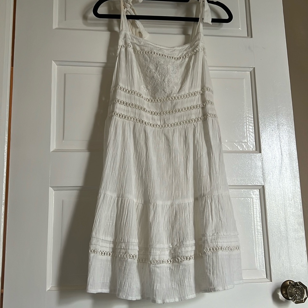 Topshop linen dress